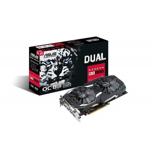 ASUS Dual Series Radeon RX 580 OC Edition 8GB GDDR5 Graphics Card