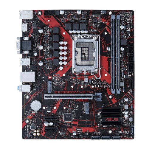 ASUS EX-B660M-V5 D4 Intel (LGA 1700) mATX Motherboard