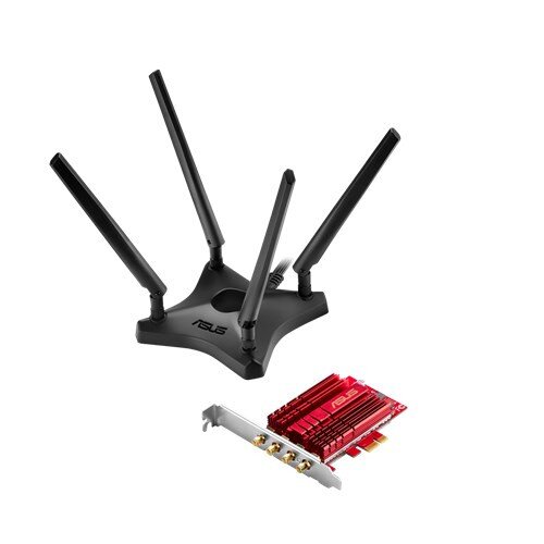 ASUS PCE-AC88 4x4 802.11ac Wifi AC3100 PCIe Adapter