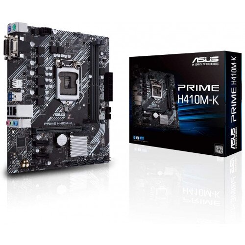 ASUS Prime H410M-K (LGA 1200) Mic-ATX Motherboard