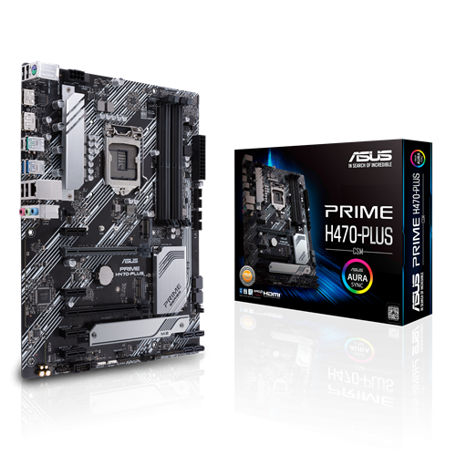 ASUS Prime H470-PLUS/CSM (LGA 1200) ATX Motherboard