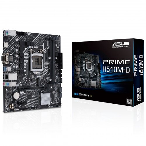 Asus Prime H510M-D (LGA 1200) Micro ATX Motherboard