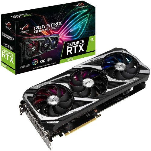 ASUS ROG-STRIX-RTX3060-12G-OC Edition Gaming Graphics Card