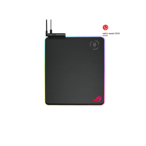 ASUS NH01 ROG Balteus Qi Wireless Charging RGB Hard Gaming Mouse Pad
