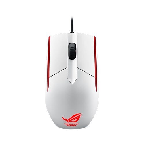 ASUS ROG Sica 5000 dpi USB Wired Optical Gaming Mouse - White