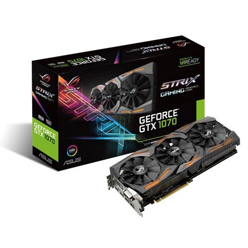 ASUS ROG Strix GeForce GTX 1070 Gaming Graphics Card