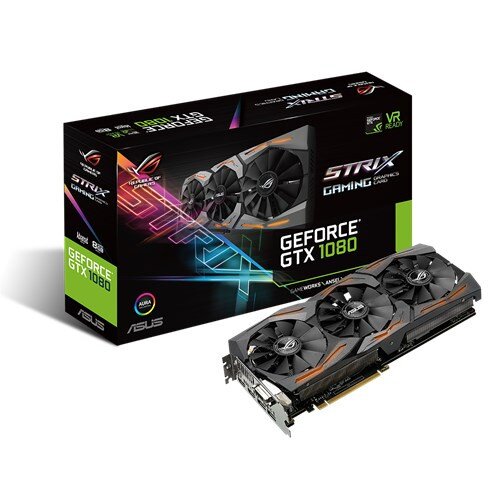 ASUS ROG Strix GeForce GTX 1080 Gaming Graphics Card