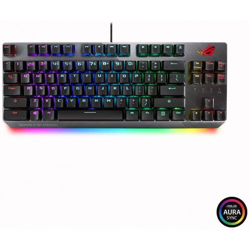 ASUS ROG Strix Scope TKL Wired Mechanical RGB Gaming Keyboard - Cherry MX Red