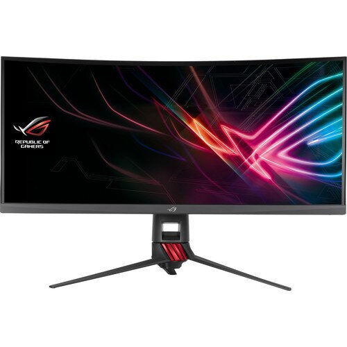 ASUS ROG Strix XG35VQ 35” Curved UWQHD 1440p 100Hz DP HDMI Eye Care FreeSync/Adaptive Sync Gaming Monitor