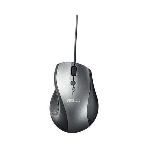ASUS UT415 1700 dpi USB Wired Optical Mouse - Silver