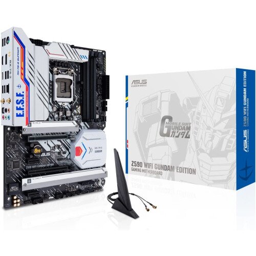 ASUS Z590 WIFI GUNDAM EDITION Intel Z590 (LGA 1200) ATX Gaming Motherboard