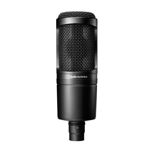 Audio-Technica AT2020 Cardioid Condenser Microphone - Black