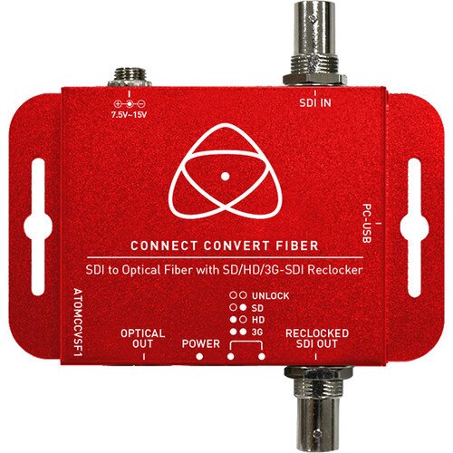 Atomos Connect Convert Repeat SDI to Fiber/SDI