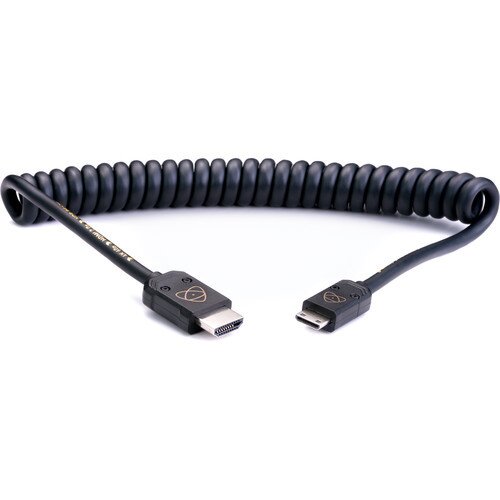 Atomos HDMI Mini Cable - 16" coiled (32" extended)