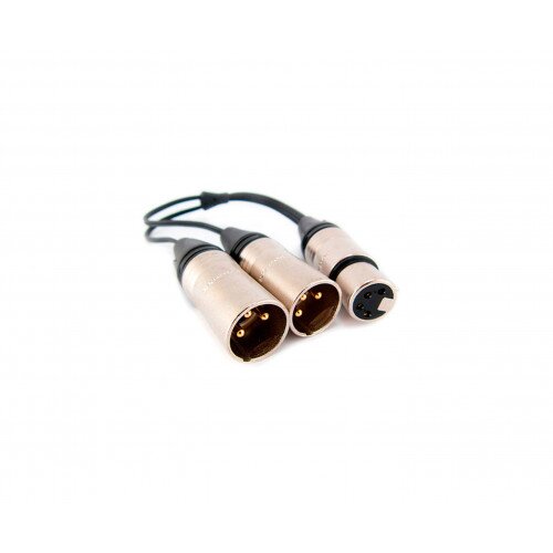 Audeze 4-Pin to Dual 3-Pin Adaptor Cable