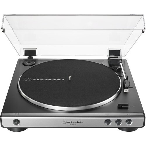 Audio-Technica AT-LP60XUSB Fully Automatic Belt-Drive Turntable (USB & Analog) - Gunmetal