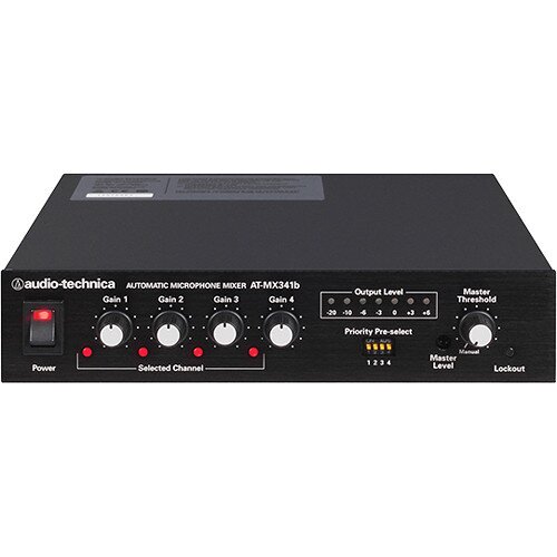 Audio-Technica AT-MX341b SmartMixer Four-channel Automatic Mixer