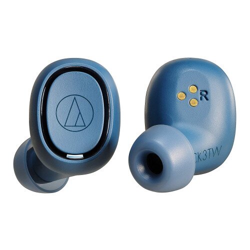 Audio-Technica ATH-CK3TW Wireless In-Ear Headphones - Blue