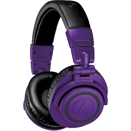 Audio-Technica ATH-M50xBT Wireless Over-Ear Headphones - Purple