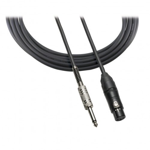 Audio-Technica ATR-MCU Microphone Cables (XLRF - 1/4")