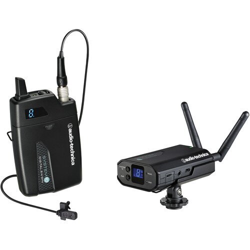 Audio-Technica ATW-1701/L System 10 Camera-Mount Portable Camera-Mount Digital Wireless System