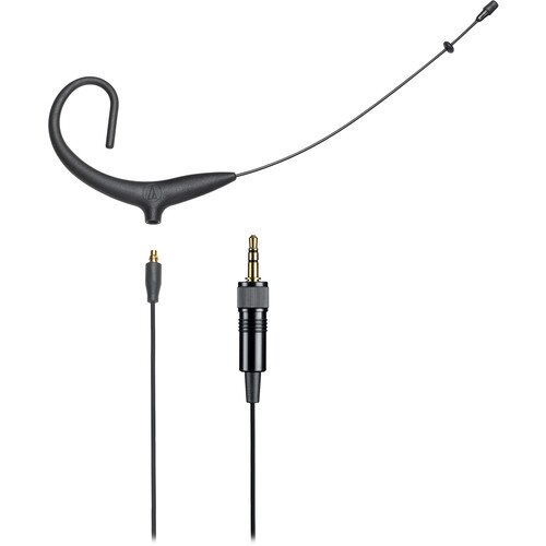 Audio-Technica BP892xcLM3 MicroSet Omnidirectional Condenser Headworn Wireless Microphone - Black