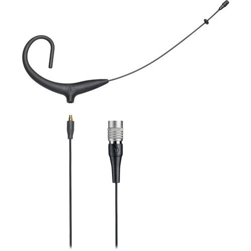 Audio-Technica BP892xcW MicroSet Omnidirectional Condenser Headworn Wireless Microphone - Black