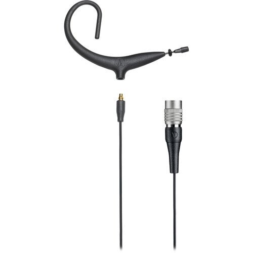 Audio-Technica BP893xcW MicroSet Omnidirectional Condenser Headworn Wireless Microphone - Black
