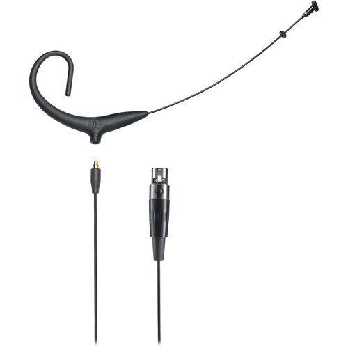 Audio-Technica BP894xcT4 MicroSet Cardioid Condenser Headworn Wireless Microphone - Black