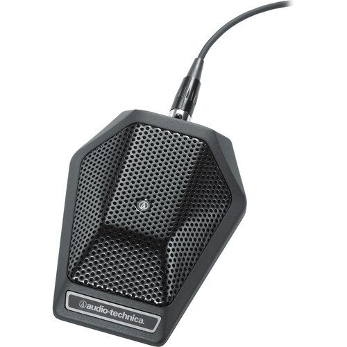 Audio-Technica Cardioid Condenser Boundary Microphone - Black