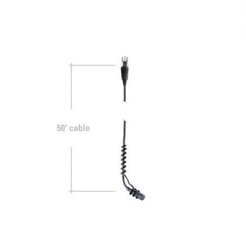 Audio-Technica ES933/MIC Hypercardioid Condenser Hanging Microphone - Black