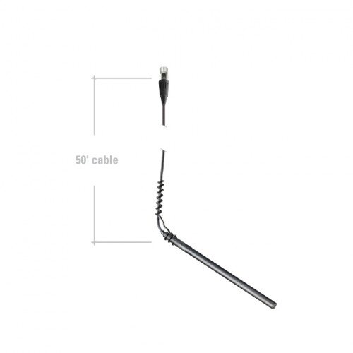 Audio-Technica ES933/MIC MicroLine Condenser Hanging Microphone - Black