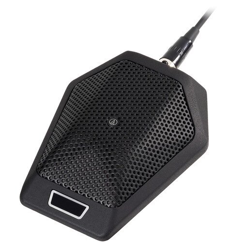 Audio-Technica U891Rb Cardioid Condenser Boundary Microphone with Switch - Black