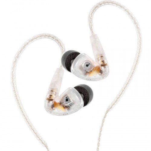 Audiofly AF180 Earbud Headphones - Clear
