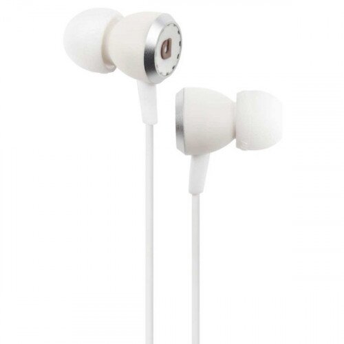 Audiofly AF33 Earbud Headphones - Snare White