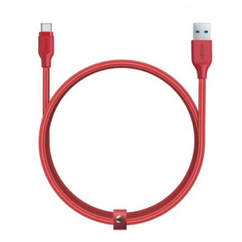 AUKEY CB-AC1 Braided Nylon USB 3.1 Gen 1 A to C Cable (3.95ft)