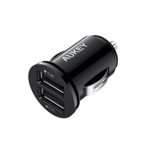 AUKEY CC-S1 Flush-fit Dual Port Car Charger