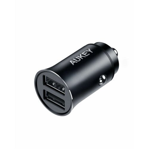 AUKEY CC-Q1 Dual USB-A Metal Car Charger - 24W