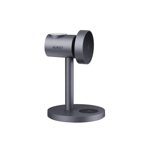 AUKEY LC-MC311 MagFusion 3-in-1 Qi2 Magnetic Fast Wireless Charging Station