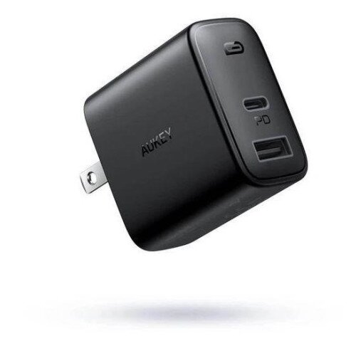 AUKEY PA-F3S Swift Charger Mix 32W Dual-Port Cube Plug Power