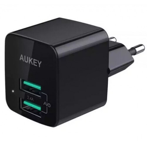 AUKEY PA-U32 12W Universal Dual Port AiPower Mini Portable Travel Charger
