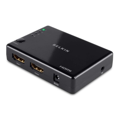Belkin 4-Way HDMI Switch with Wireless Remote