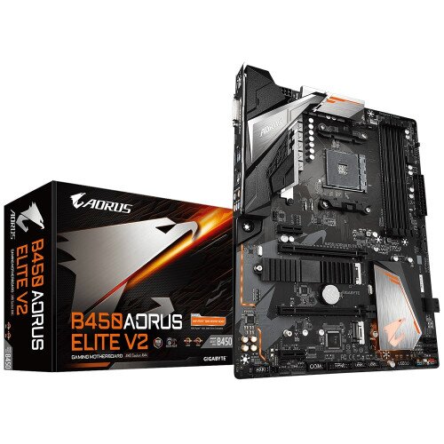 Gigabyte B450 AORUS Elite V2 (rev. 1.x) Gaming Motherboard