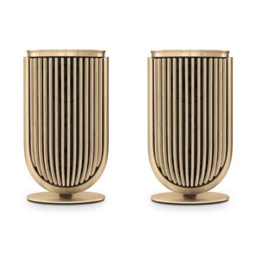 Bang & Olufsen BEOLAB 8 Powerful Compact Speaker - Gold Tone, Light Oak