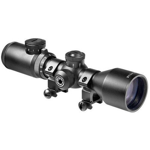 Barska 3-9x42mm IR B D C Contour Compact External Range Drum Rifle Scope