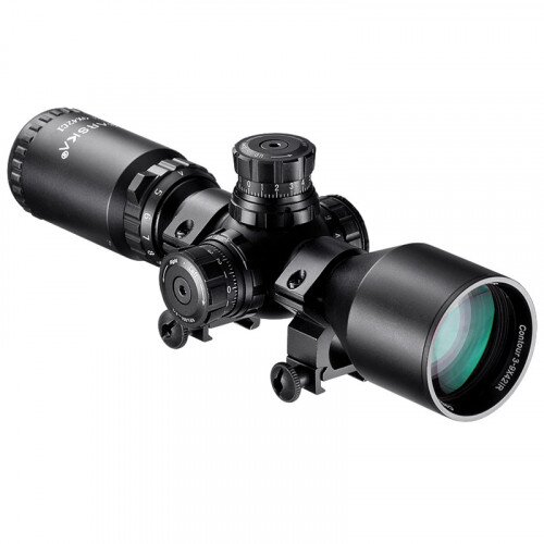 Barska 3-9x42mm IR Contour External Target Turrets Compact Rifle Scope