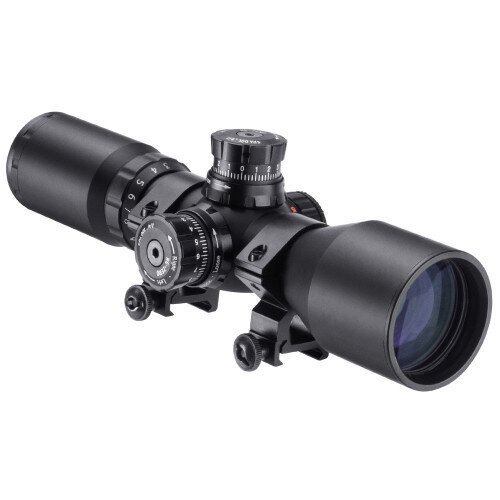 Barska 3-9x 42 IR Contour Compact Rifle Scope with Trace Reticle