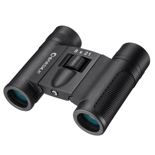 Barska 8x21mm Lucid View Compact Binoculars - Black