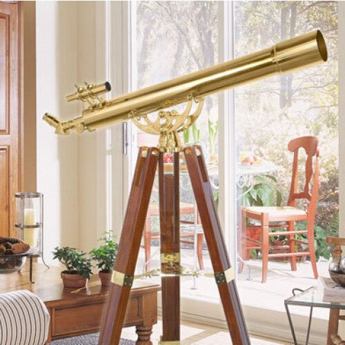 Buy Barska 90080 36 Power Anchormaster Classic Brass Telescope w