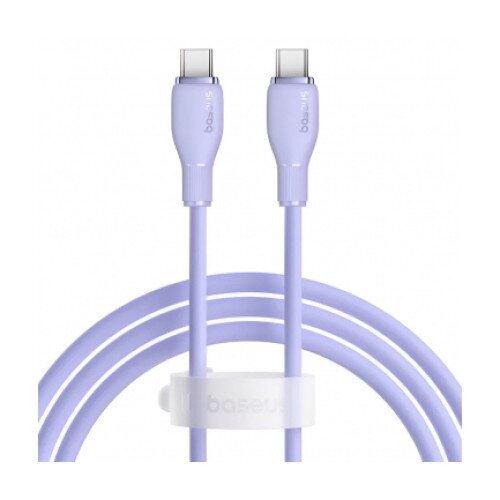 Baseus BASE ON USER Type-C to Type-C 100W - 1.2M - Purple